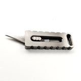 Titanium,Alloy,Blade,Outdoor,Tactical,Climbing,Keychain,Multifunctional,Tools,Ultility,Paper,Cutter