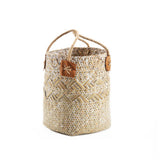 Straw,Woven,Flower,Portable,Plant,Storage,Baskets,Flower,Handmade,Hanging,Basket,Decor