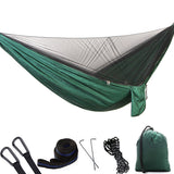 Person,Portable,Outdoor,Camping,Hammock,Mosquito,Strength,Parachute,Fabric,Hanging,Hunting,Sleeping,Swing