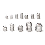 Suleve,MXSS3,240Pcs,Stainless,Steel,Allen,Screw,Socket,Point,Screws,Wrench,Assortment