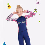 2.5mm,Neoprene,Length,Sleeve,Wetsuit,Swimming,Diving,Toddler,Child,Youth,Suits,Years