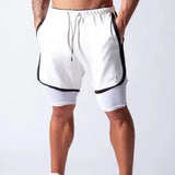 Men's,Running,Athletic,Shorts,Fitness,Workout,Running,Jogging,Trail,Breathable,Quick,Sport,Pants