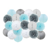 Round,Paper,Lantern,Baptism,Wedding,Holloween,Party,Decorations,Hanging,Paper,Crafts