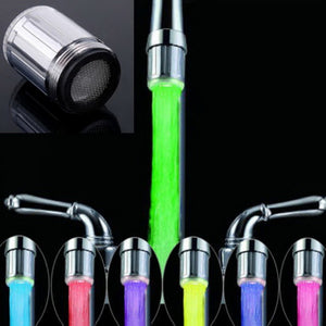 Water,Faucet,Light,Colorful,Changing,Bathroom,Shower,Kitchen,Aerators