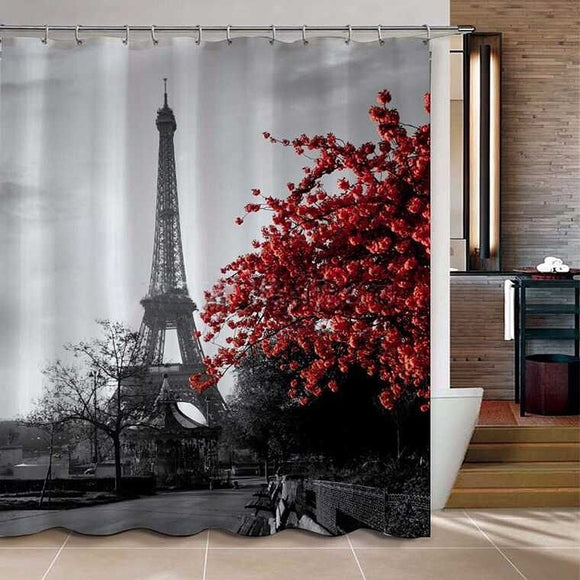 Bathroom,Printed,Polyester,Fabric,Colorful,Peacock,Shower,Curtain,Waterproof,Curtains,Hooks