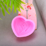 Heart,Wedding,Silicone,Candle,Craft,Plaster,Resin,Mould