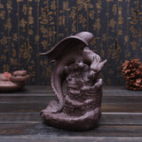 Ceramic,Dragon,Handicraft,Backflow,Incense,Burner,Decor
