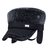 Unisex,Imitation,Earflap,Muffs,Baseball,Adjustable,Outdoor,Military