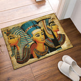 Bathroom,Ancient,Egyptian,Waterproof,Toilet,Cover,Flannel,Bathroom,Shower,Curtain