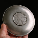 Chinese,Fengshui,Silver,Zodiac,Animal,Dragon,Statue,Plate,Decorations