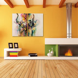 Miico,Painted,Combination,Decorative,Paintings,Animal,Buffalo,Painting,Decoration