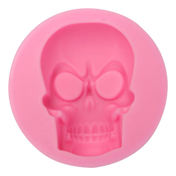 Skull,Fondant,Silicone,Decorating,Mould