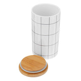 Ceramic,Storage,Wooden,Sugar,Coffee,Canisters,Kitchen,Container