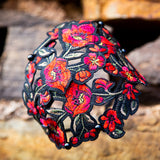 Women,Embroidery,Vintage,Hollow,Ethnic,Style