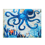 Large,Octopus,Density,Tapestry,Hanging,Mandala,Hippie,Bedspread,Throw,Painting