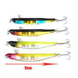 ZANLURE,Transparent,Minnow,Topwater,Pencil,Fishing