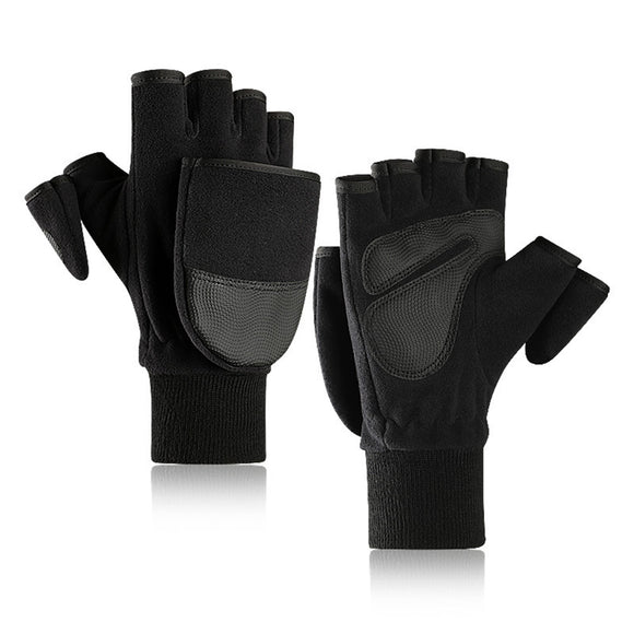 Season,Fleece,Gloves,Men's,Refers,Thick,Outdoor,Loupe,Finger,Touch,Screen