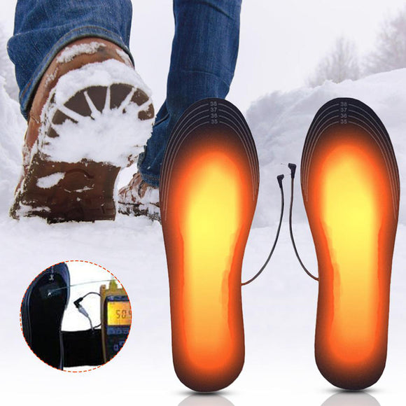 Charging,Heated,Insoles,Washable,Winter,Warmer,Heated,Insoles,Cuttable,Heater