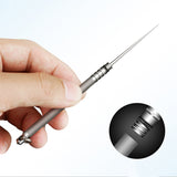 OUTDOORS,Titanium,Alloy,Integrated,Toothpick,Outdoor,Portable,Waterproof,Sealing,Multifunctional,Tools