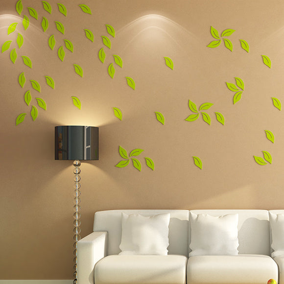 Leaves,Decals,Colors,Acrylic,Bedroom,Living,Stickers,Decor