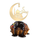 Mubarak,Happy,Ramadan,Topper,Insert,Islam,islamic,Glitter,Decor,Decorating,Tools,Kuchendeckel,Gateau,Decorations