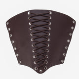 Leather,Gauntlet,Cosplay,Wrist,Buckle,Cuffs,Bicycle,Guard