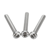 Suleve,M3ST1,50Pcs,Insert,Screw,Stainless,Steel,Replaces,Carbide,Inserts,Lathe
