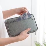 IPRee,Polyester,Passport,Sport,Travel,Wallet,Waterproof,Multifunction,Credit,Holder