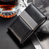 IPRee,Leather,Holder,Double,Credit,Storage,Business,Travel