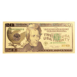 Dollar,Golden,Paper,Money,Currency,Collection,Commemorative,Banknote,Craft