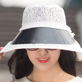 Women,Summer,Protection,Travel,Beach,Visor,Bucket,Riding,Cycling