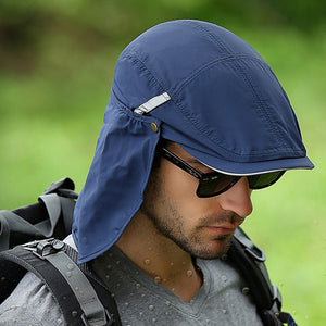 Nylon,Summer,Casual,Outdoor,Cover,Protection,Fishing,Climbing,Breathable,Detachable,Beret