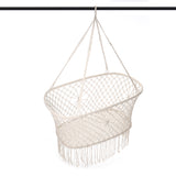 Hanging,Indoor,Hammock,Portable,Child,Cradle,Chair,Swing,Outdoor,White