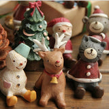 Lovely,Christmas,Wedding,Santa,Animals,Decoration,Resin,Decor,Furnishings