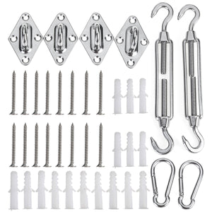 Stainless,Steel,Shade,Canopy,Fixing,Fittings,Hardware,Accessory