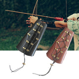 Archery,Guards,Leather,Bracer,Recurve,Protective,Accessories