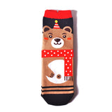 Womens,Christmas,Short,Socks,Cartoon,Santa,Ankle,Christmas,Socks