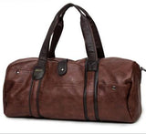 Leather,Waterproof,Large,Capacity,Luggage,Leisure,Travel,Shoulder,Duffle,Women
