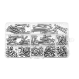 Suleve,M5SP1,100Pcs,Stainless,Steel,Phillips,Machine,Screw,Washer,Asortment