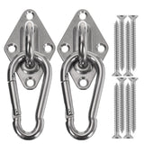 Stainless,Steel,Hammock,Swing's,Rotatable,Hooks,Fixed,Plate,Buckles,Hanging,Chair,Sandbag