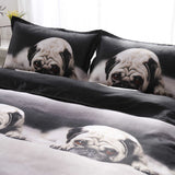 Bedding,Animal,Lovely,Printing,Quilt,Cover,Pillowcase