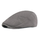 Washed,Cotton,Stripe,Beret,Outdoor,Sport,Adjustable,Visor,Forward