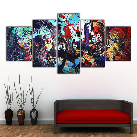 Modern,Abstract,Colorful,Canvas,Print,Paintings,Decor,Unframed