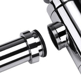Standard,Chrome,Brass,Round,Bottle,Waste,Bathroom,Basin,Cleaner