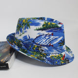 Beach,Pattern,Cloth,Bucket,Men's,Seaside,Vacation,Sunshade,Casual