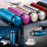 Stainless,Steel,Vacuum,Flask,Water,Bottle,Thermo,Coffee,Travel