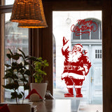 Miico,SK9248,Christmas,Sticker,Santa,Claus,Pattern,Stickers,Removable,Decoration