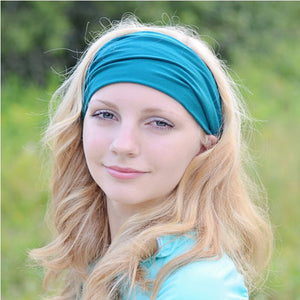 Womens,Cotton,Elastic,Wicking,Headband,Headwear,Running,Cycling