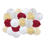 Round,Paper,Lantern,Baptism,Wedding,Holloween,Party,Decorations,Hanging,Paper,Crafts