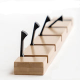 Wooded,Hanger,Removable,Adjustable,Clothes,Hanging,Clothes,Hooks